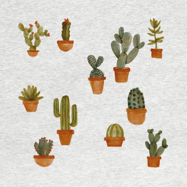 Succulent pattern by cait-shaw